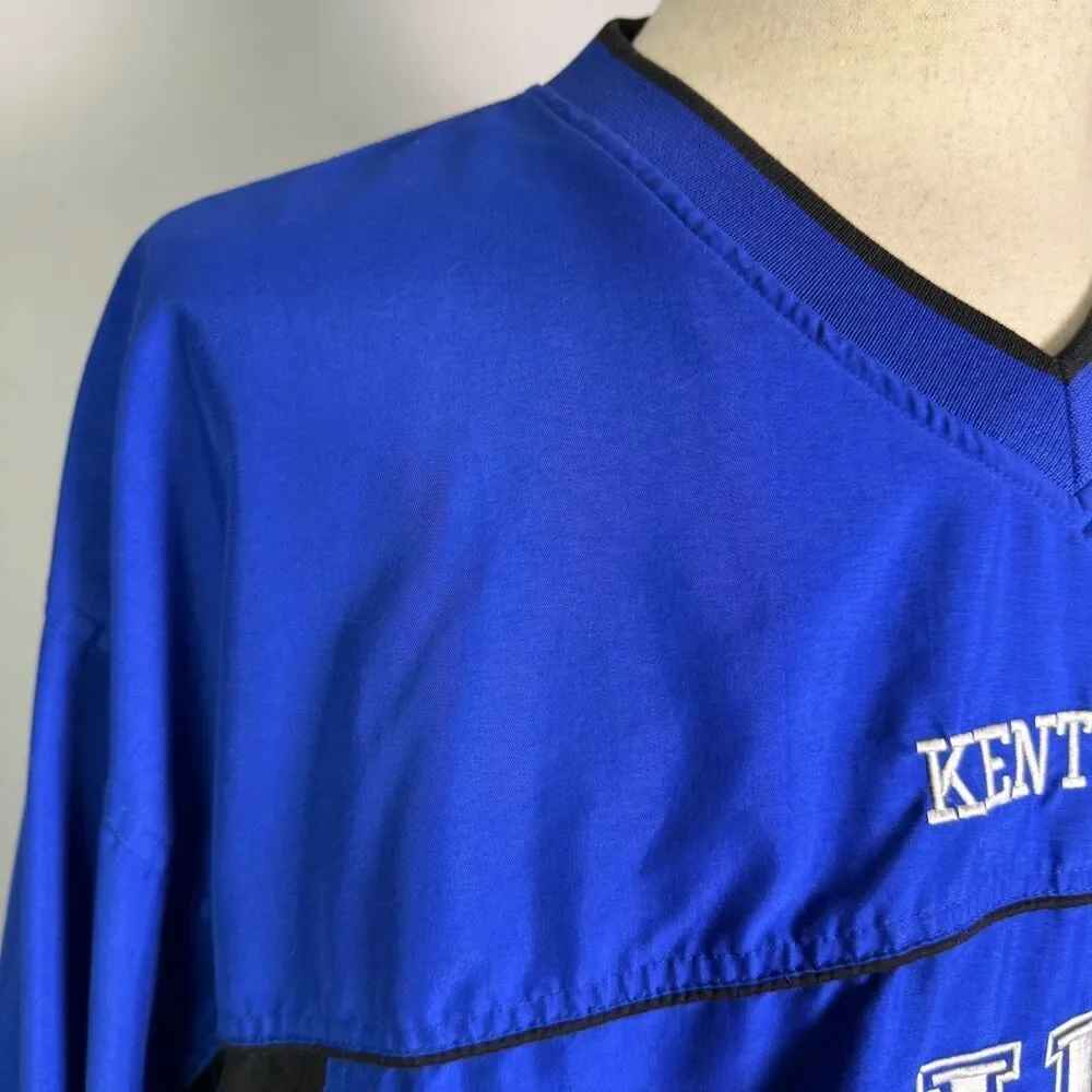 VINTAGE University of Kentucky BMOC Sportswear, Men's XL Long Sleeve Windbreaker - Picture 4 of 14